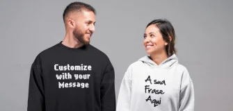 Create Personalised Sweatshirts Online with a Phrase