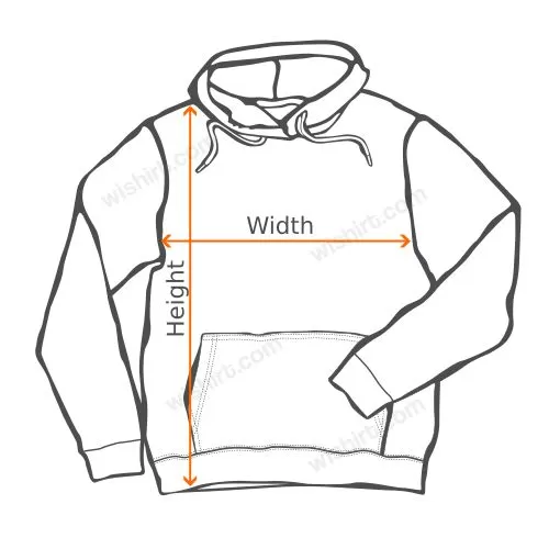 Unisex online hoodie sizing