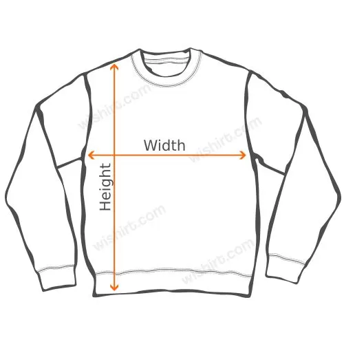Size Guide Wishirt T shirts