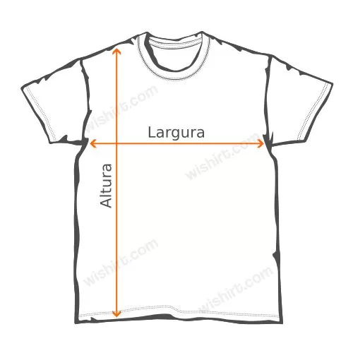 T-shirt de Homem - Tamanhos - Wishirt