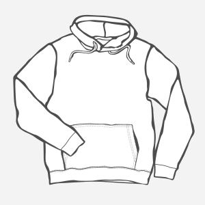 Food and Drinks Hoodies for Men