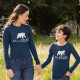 Mama Bear Tiny Bear Matching Long Sleeve T-shirts