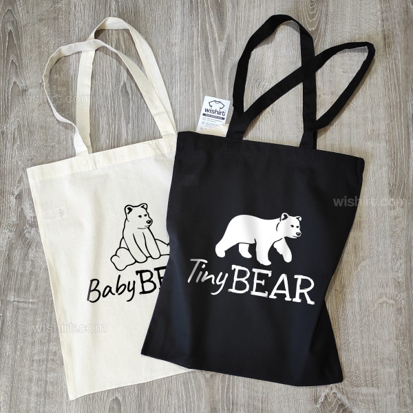 Tiny Bear Cloth Bag