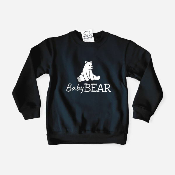 Sweatshirt Baby Bear para Criança