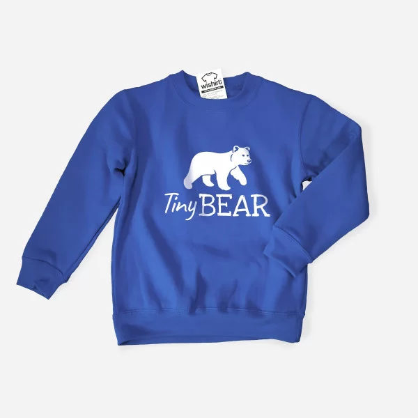Tiny Bear Kid's Sweatshirt Tiny Bear Kid's Sweatshirt