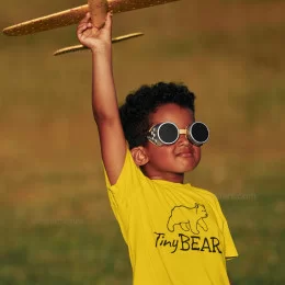 T-shirt Tiny Bear para Criança