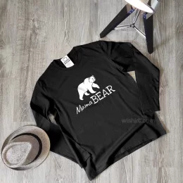Mama Bear Women's Large Size Long Sleeve T-shirt