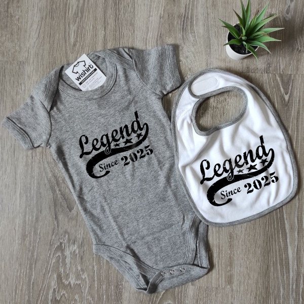 Legend since Customizable Year Bib
