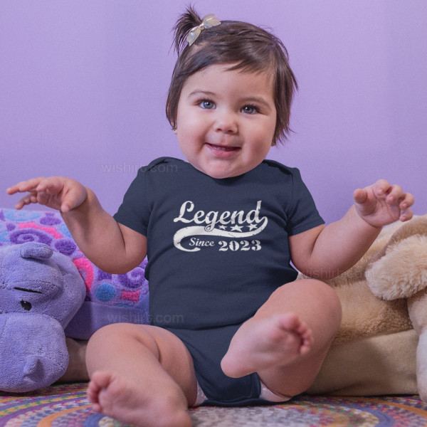 Babygrow Legend since Ano Personalizável