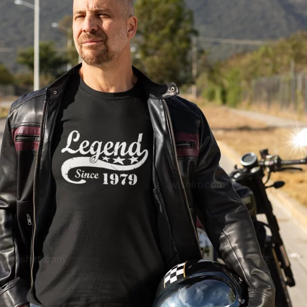 Legend since Customizable Year Men's Long Sleeve T-shirt Legend since Customizable Year Men's Long Sleeve T-shirt