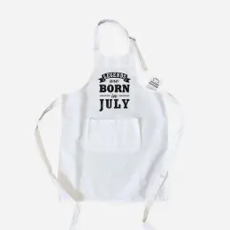 Legends are Born in Kid's Apron - Custom Month