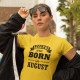 T-shirt Legends are Born in para Mulher - Mês Personalizado