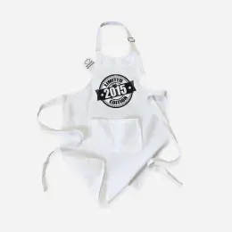 Limited Edition Kid's Apron - Customizable Year