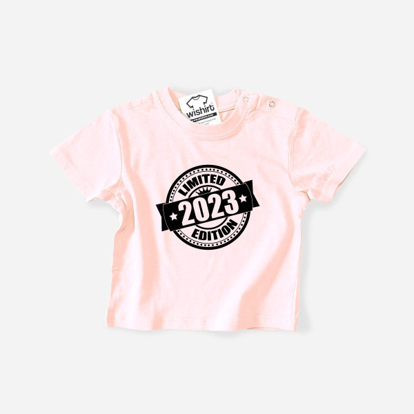T-shirt Limited Edition para Bebé - Ano Personalizável