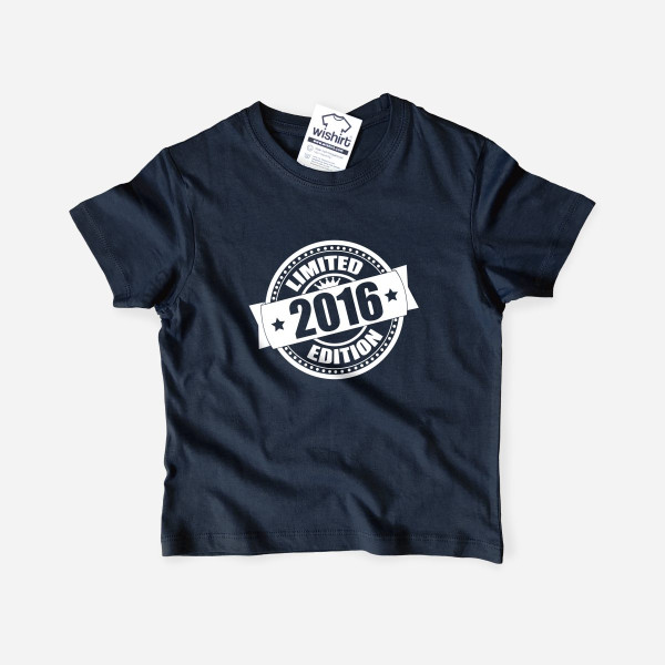 T-shirt Limited Edition para Criança - Ano Personalizável