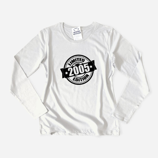 Limited Edition Women's Long Sleeve T-shirt - Custom Year