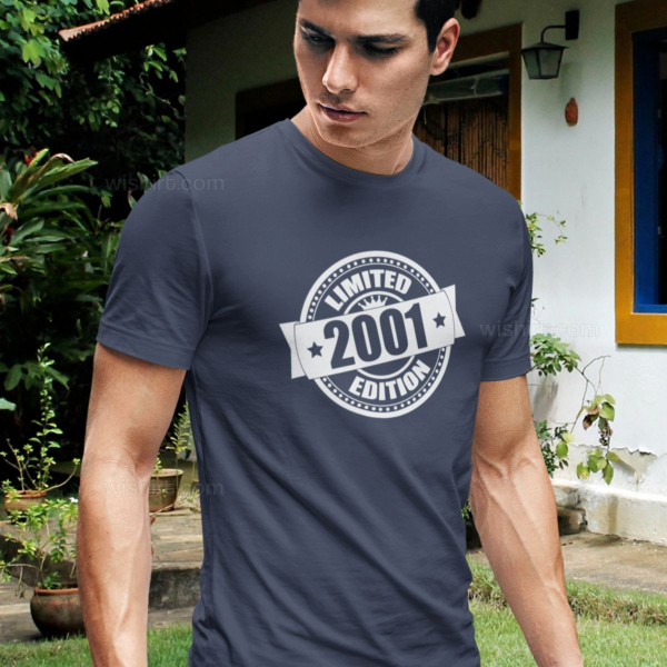 T-shirt Limited Edition para Homem - Ano Personalizável