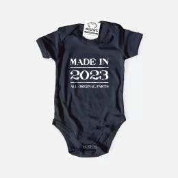 Babygrow Made in All Original Parts - Ano Editável