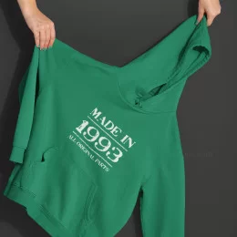 Made in All Original Parts Plus Size Hoodie