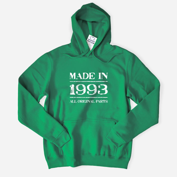 Made in All Original Parts Plus Size Hoodie