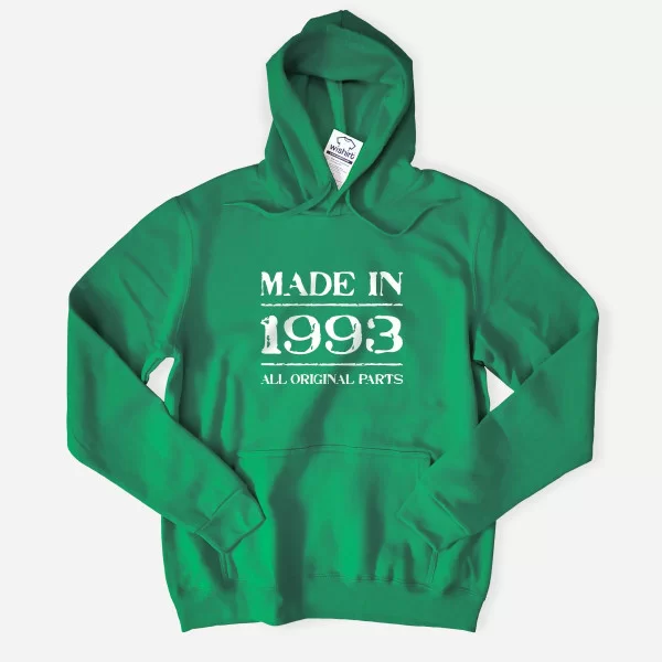 Made in All Original Parts Plus Size Hoodie Made in All Original Parts Plus Size Hoodie