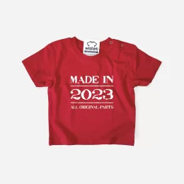 Made in All Original Parts Baby T-shirt - Custom Year