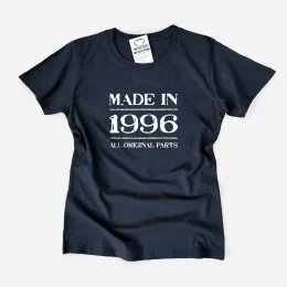 Made in All Original Parts Women's T-shirt - Custom Year