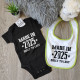 Made in Built to Last Bib - Customizable Year Made in Built to Last Bib - Customizable Year