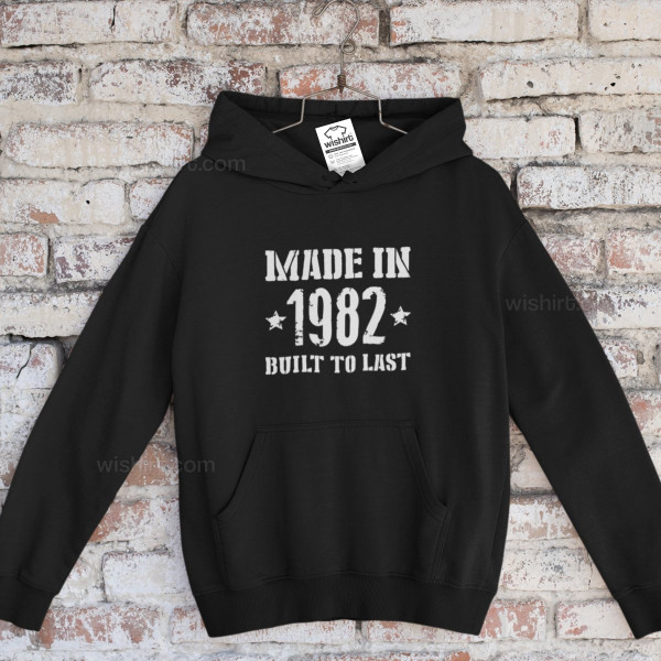 Made in Built to Last Large Size Hoodie