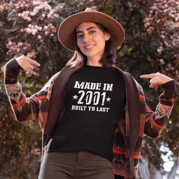 Made in Built to Last Women's Long Sleeve Tshirt Custom Year