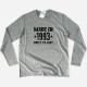 Made in Built to Last Men's Long Sleeve T-shirt Custom Year