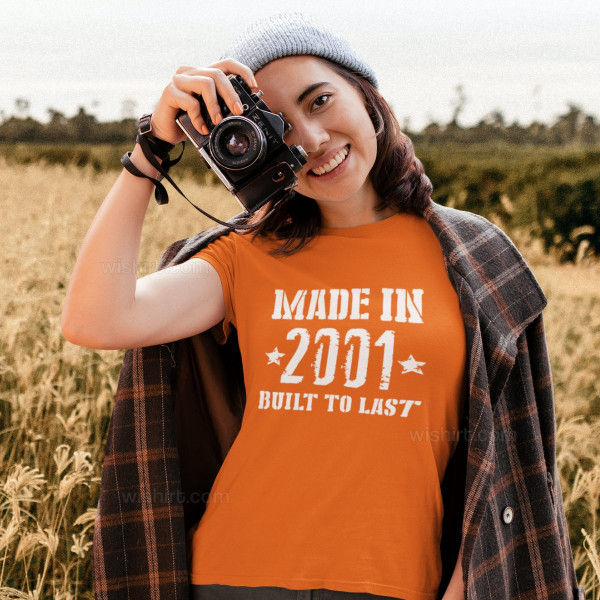 Made in Built to Last Women's T-shirt - Customizable Year