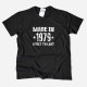 Made in Built to Last Large Size T-shirt - Customizable Year
