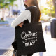 Queens are born in Customizable Month Cloth Bag