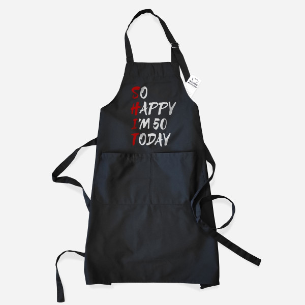 So Happy Today Apron - Customizable Age