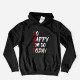 Sweatshirt com Capuz So Happy Today - Idade Personalizável