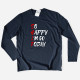 So Happy Today Men's Long Sleeve T-shirt - Customizable Age