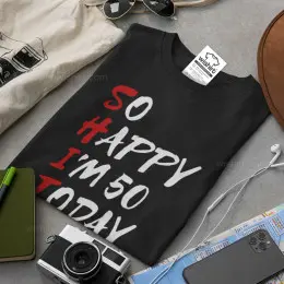 T-shirt Manga Comprida Tamanho Grande So Happy Today