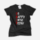 T-shirt So Happy Today para Mulher - Idade Personalizável
