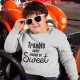 Trouble never looked so Sweet Kid's Sweatshirt