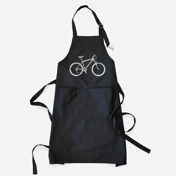 Apron with Bicycle Design for Men Apron with Bicycle Design for Men