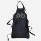 Avental com Desenho de Bicicleta para Homem