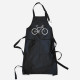 Apron with Bicycle Design for Men