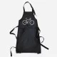 Apron with Bicycle Design for Men Apron with Bicycle Design for Men