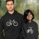 Sweatshirt com Capuz com Desenho de Bicicleta para Criança