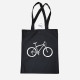Saco de Pano com Desenho de Bicicleta para Homem