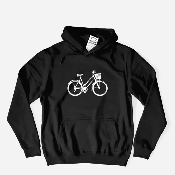 Hoodie with Bicycle Design for Women Hoodie with Bicycle Design for Women