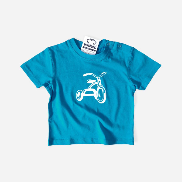 T-shirt with Tricycle Design for Baby