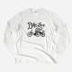 T-shirt Manga Comprida Tamanho Grande Bike Love