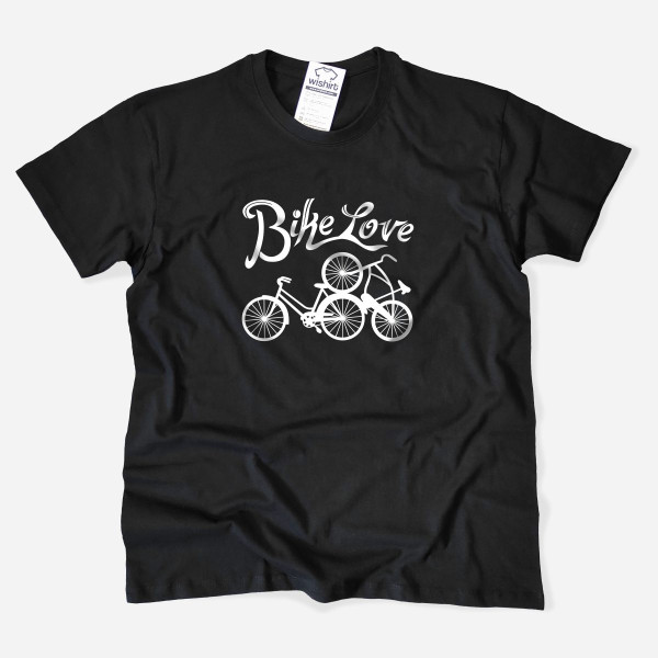 T-shirt Bike Love para Homem